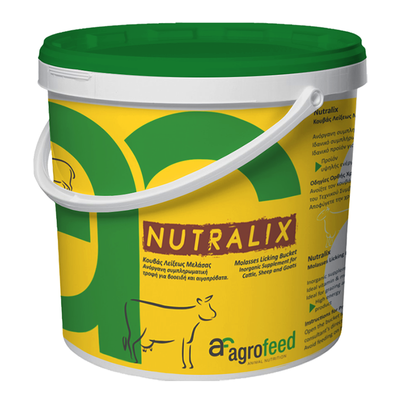 Nutralix Bucket 10kg Ζωοτροφή